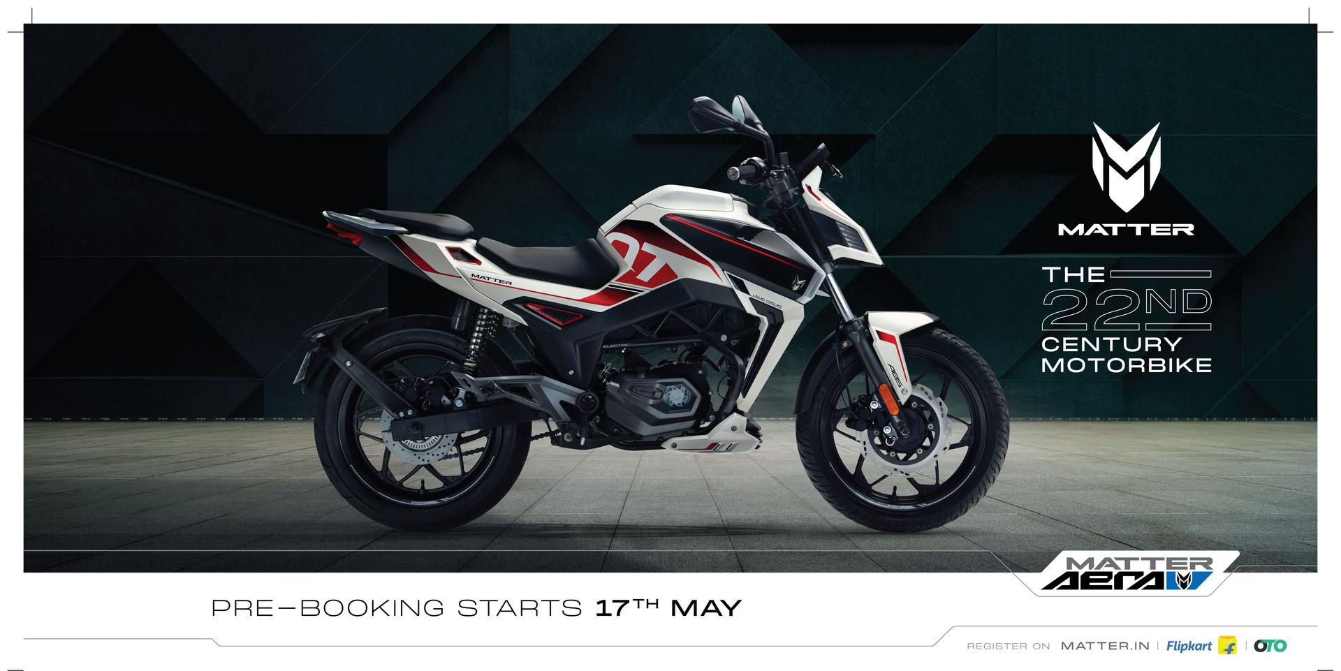 मैटर ऐरा ई-मोटरसाइकिल खरीदारों को Rs. 5,000 की छूट मिलेगी पहले 9,999 खरीदारों के लिए इलेक्ट्रिक मोटरसाइकिल की प्रभावी शुरुआती कीमत ₹1.39 लाख (एक्स-शोरूम) होगी.