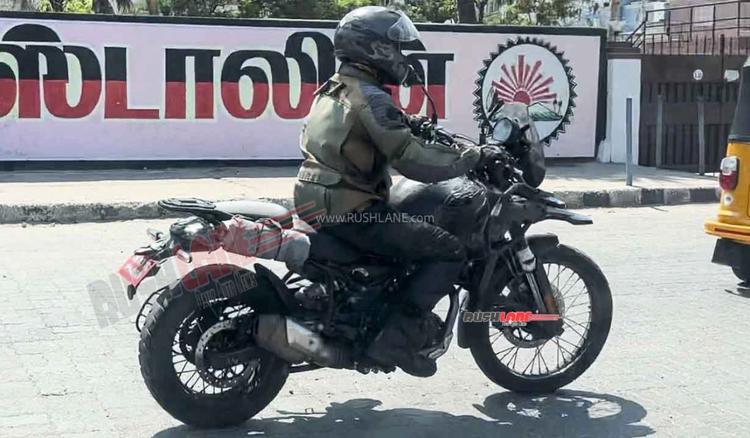 Royal Enfield Himalayan 450 Spotted On Test Yet Again नई रॉयल एनफील्ड हिमालयन 450 को अगस्त या सितंबर 2023 में लॉन्च किए जाने की उम्मीद है.