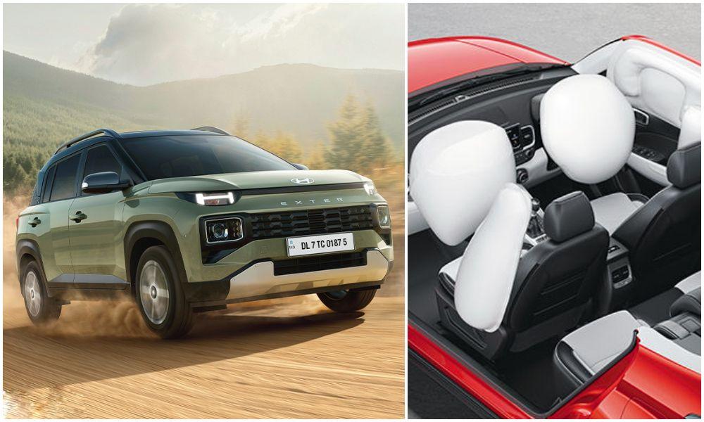 Hyundai Exter Micro-SUV To Get 6 Airbags As Standard; ESC Optional On Base Model लॉन्च के समय ह्यून्दे एक्सटर 1.2-लीटर पेट्रोल इंजन के साथ-साथ फैक्ट्री-फिटेड CNG किट के विकल्प के साथ उपलब्ध होगी.
