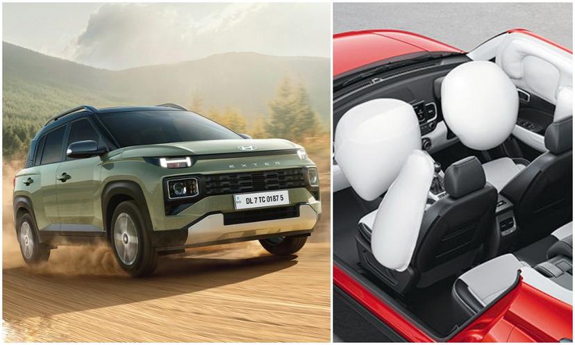 ह्यून्दे एक्सटर के सभी वैरिएंट में मिलेंगे 6 एयरबैग, मानक मॉडल में ईएससी को विकल्प के तौर पर किया जाएगा पेश ह्यून्दे एक्सटर के सभी वैरिएंट में मिलेंगे 6 एयरबैग, मानक मॉडल में ईएससी को विकल्प के तौर पर किया जाएगा पेश