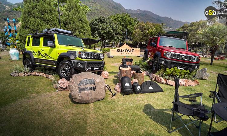 Maruti Suzuki Jimny: Accessories price details revealed मारुति सुजुकी जिम्नी के लिए मिलने वाली सभी एक्सेसरीज़ और उनकी कीमतों की घोषणा कंपनी ने अपनी आधिकारिक वेबसाइट पर कर दी है.