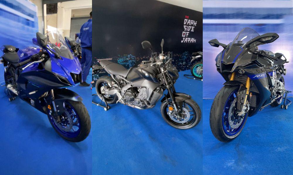 यामाहा ने भारत में प्रदर्शित किये MT-07, YZF-R7, MT-09 और YZF-R1M! क्या ये जल्दी ही लॉन्च होंगी? यामाहा ने भारत में प्रदर्शित किये MT-07, YZF-R7, MT-09 और YZF-R1M! क्या ये जल्दी ही लॉन्च होंगी?