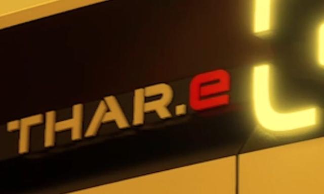 महिंद्रा थार इलेक्ट्रिक एसयूवी कॉन्सेप्ट 15 अगस्त, 2023 को होगा पेश थार ई नाम की इस एसयूवी का दक्षिण अफ्रीका में खुलासा किया जाएगा और इसे थार के कई डिज़ाइन तत्व मिल सकते हैं.