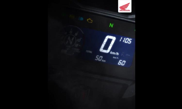 Honda Teases A Digital Instrument Cluster On Upcoming Motorcycle होंडा ने अपनी आगामी मोटरसाइकिल का एक टीज़र जारी किया है जिसमें बाइक का डिजिटल इंस्ट्रूमेंट क्लस्टर देखा जा सकता है