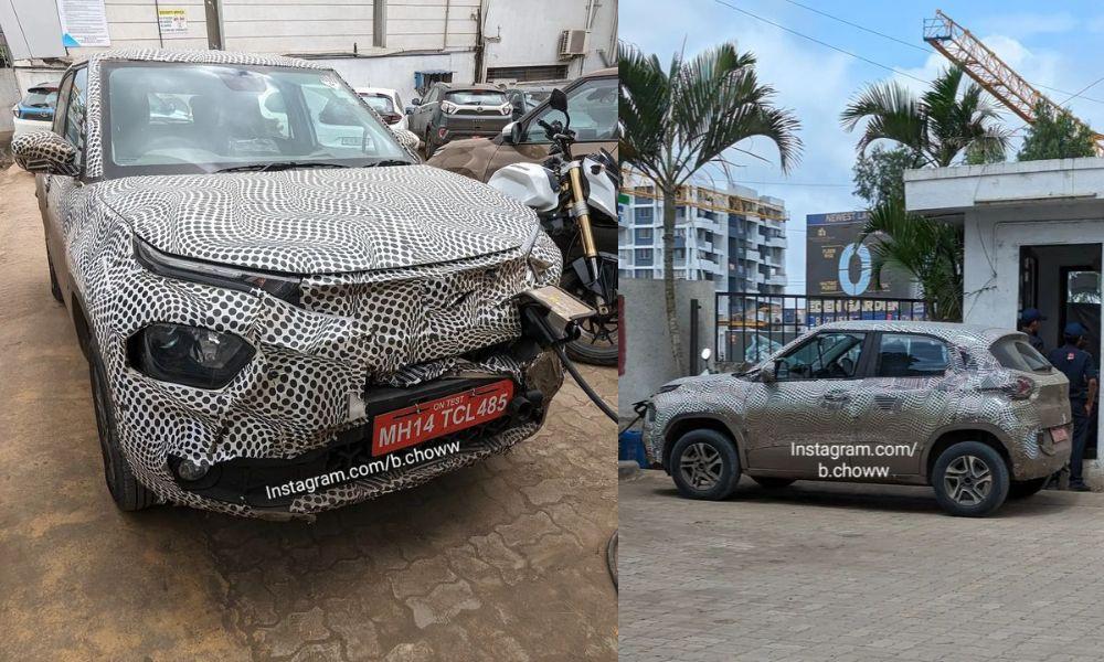 लॉन्च से पहले चार्जिंग स्टेशन पर दिखी टाटा पंच ईवी अब तक देखी गई अन्य टाटा ईवी के विपरीत, पंच में चार्जिंग पोर्ट को इसके अगले भाग में शामिल किया जाएगा.