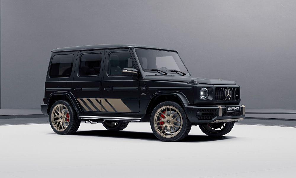Mercedes-Benz Launches Limited-Run G63 AMG ‘Grand Edition’ In India; Priced at Rs 4 Crore यह मॉडल भारत में केवल 25 इकाइयों तक सीमित है, और केवल मौजूदा मर्सिडीज-मेबैक, मर्सिडीज-एएमजी और एस-क्लास ग्राहकों को बेचा जाएगा.
