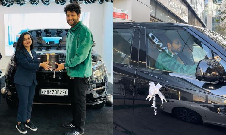 Actor Sidhant Chaturvedi Brings Home A Range Rover Sport Autobiography अभिनेता को हाल ही में मुंबई में अपनी नई लक्जरी एसयूवी की डिलेवरी लेते समय अपने परिवार के सदस्यों के साथ देखा गया था.