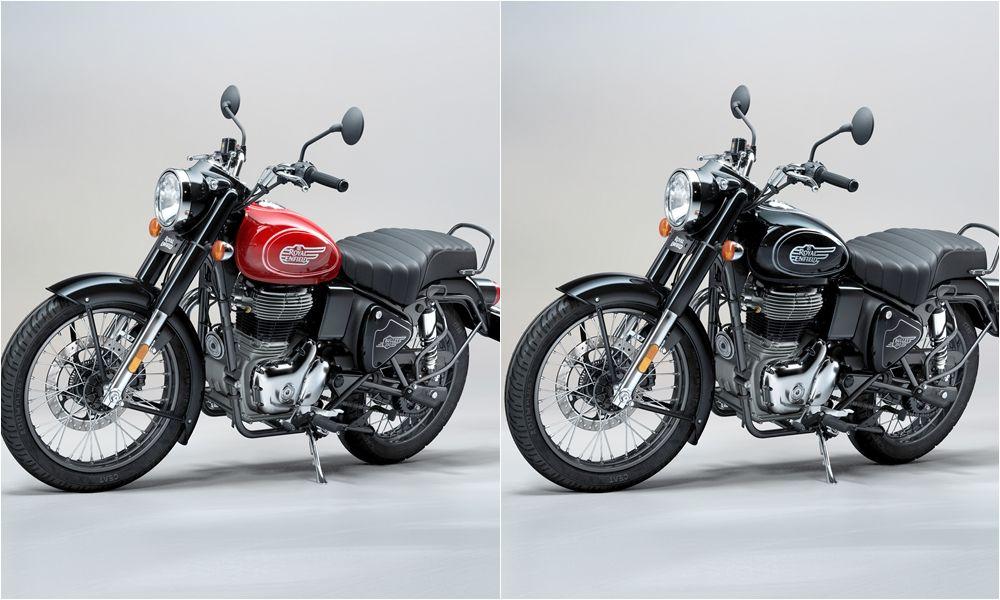 Royal Enfield Bullet 350 Military Silver Variant Discontinued बुलेट 350 के मिलिट्री सिल्वर वेरिएंट को लाल और काले रंग की पेंट स्कीम में पेश किया गया था, जिसमें सिल्वर पिनस्ट्रिप थे.