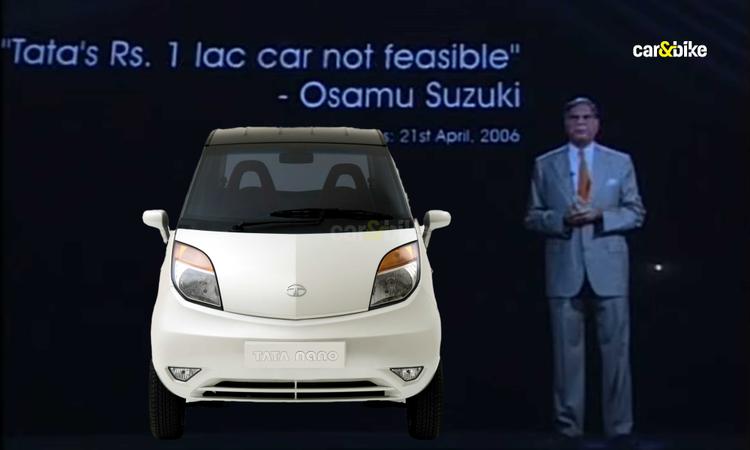 “A Car Most Said Couldn’t Be Manufactured…”: What Ratan Tata Told The World At The Nano Unveil "सस्ती कार का निर्माण नहीं किया जा सकता...": नैनो को पेश करने के दौरान रतन टाटा ने दुनिया को क्या बताया पढ़िये, नैनो के लॉन्च की दिलचस्प कहानी.