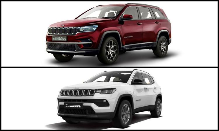 Jeep Meridian 5-Seater vs Jeep Compass: Which Offers More Value Under Rs 25 Lakh? जीप ने हाल ही में भारत में अपडेटेड मेरिडियन को रु.24.99 लाख में लॉन्च किया है, चलिये देखते हैं कि यह कंपस के समान कीमत वाले वैरिएंट के मुकाबले यह कितनी बेहतर है.