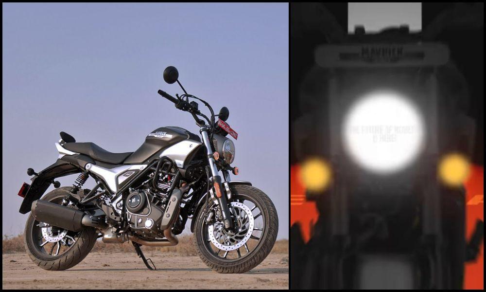 हीरो मैवरिक का एक नया वैरिएंट EICMA 2024 में होगा पेश सोशल मीडिया पर एक लंबे टीज़र वीडियो में मोटरसाइकिल के सामने की झलक के साथ कुछ अन्य जानकारी उपलब्ध हैं.
