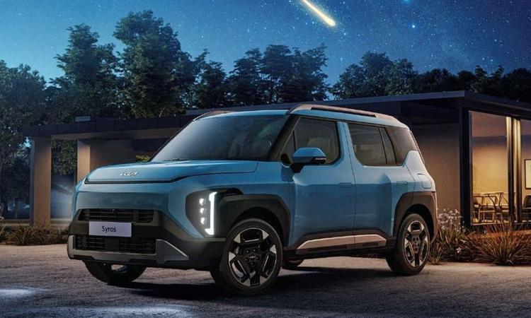 Kia Syros SUV: Variants Explained Syros को छह ट्रिम स्तरों - HTK, HTK (O), HTK+, HTX, HTX+ और HTX+(O) में पेश किया जाएगा.