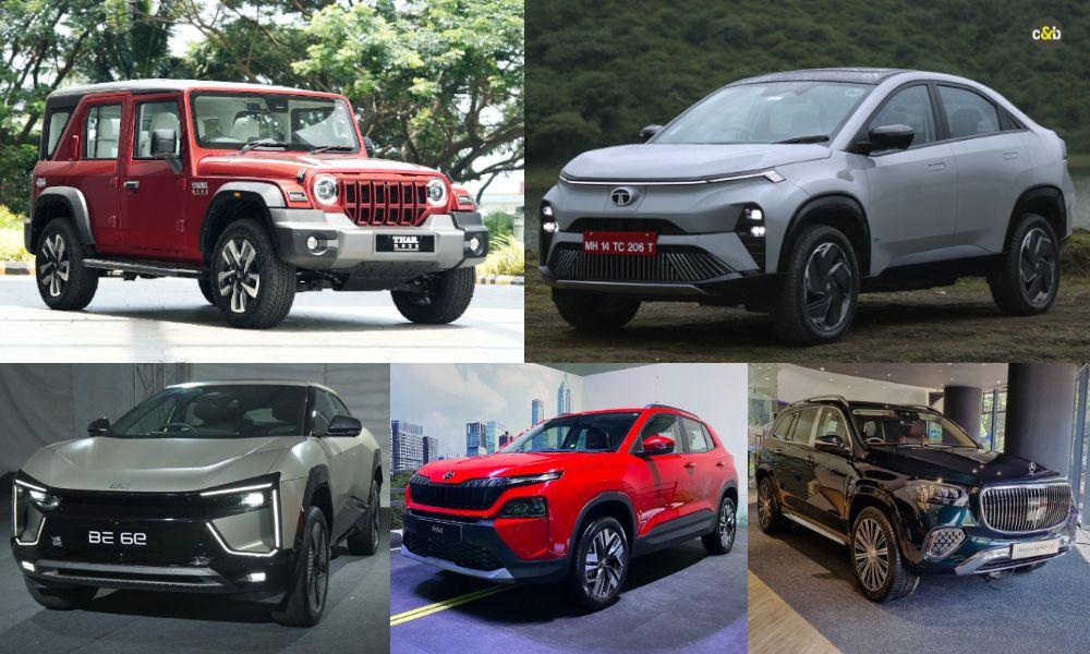 SUVs Launched In India In 2024 यहां साल के दौरान लॉन्च हुई ऑल एसयूवी पर एक नजर है.