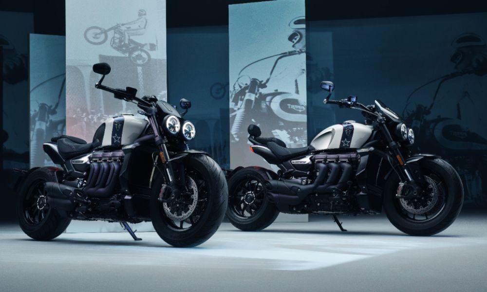 ट्रायम्फ रॉकेट 3 Evel Knievel लिमिटेड एडिशन मॉडल हुआ पेश ट्रायम्फ रॉकेट 3 Evel Knievel लिमिटेड एडिशन मॉडल हुआ पेश