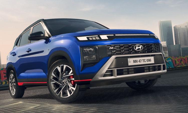 Hyundai Creta N Line Previewed In Official Images Ahead Of March 11 Launch; Bookings Open क्रेटा एन लाइन में स्पोर्टी लुक के लिए बदला हुआ चेहरा मिलता है, साथ में कुछ तकनीकी बदलाव भी किए जा सकते हैं.