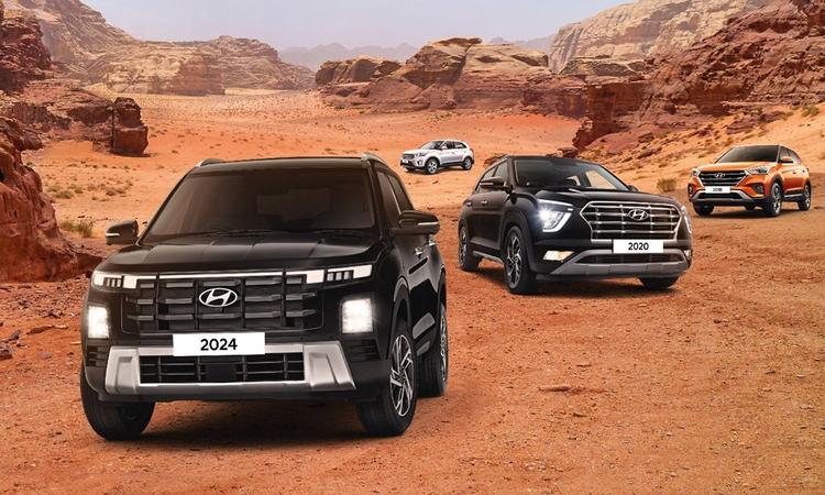 2024 Hyundai Creta Waiting Period Goes Up To 6 Months; Has An Order Backlog Of 45,000 Units ह्यून्दे के पास वर्तमान में लगभग 45,000 क्रेटा एसयूवी का ऑर्डर बैकलॉग है. एसयूवी के लिए प्रतीक्षा अवधि 6 से 24 सप्ताह के बीच है.