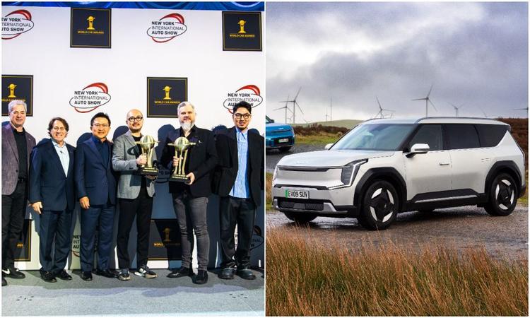 Kia EV9 Adjudged 2024 World Car Of The Year; EVs Dominate Annual Awards EV9 ने EV ऑफ द ईयर का पुरस्कार जीता, जबकि ह्यून्दे आइयोनिक 5 N को परफॉर्मेंस कार ऑफ द ईयर चुना गया.