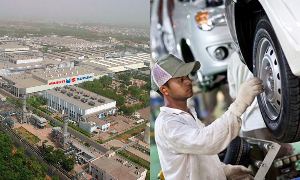 Maruti Suzuki Has Cumulatively Manufactured 3 Crore Vehicles; Alto Its Highest-Produced Car निर्मित सभी मारुति सुजुकी वाहनों (2.68 करोड़ यूनिट) का एक बड़ा हिस्सा कंपनी के गुरुग्राम प्लांट में बनाया गया था, जबकि बाकी गुजरात में इसके प्लांट से आया था.