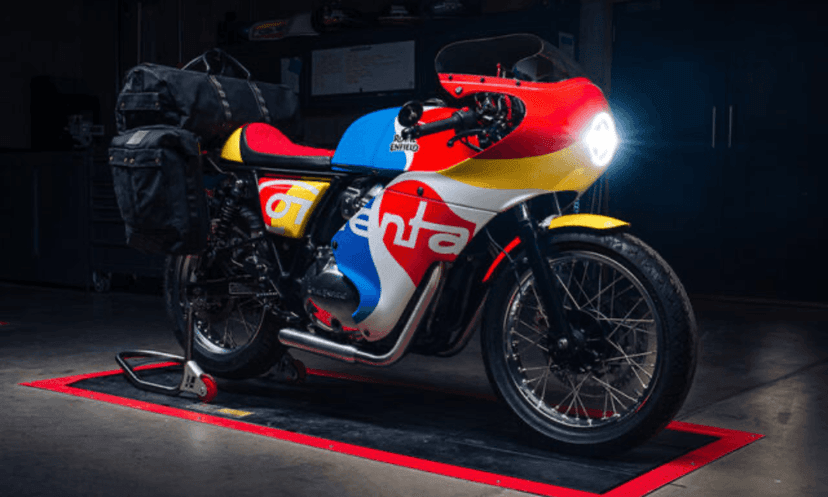 कस्टम रॉयल एनफील्ड कॉन्टिनेंटल जीटी 650 को 2024 सेविले रो कॉनकोर्स में पेश किया कस्टम रॉयल एनफील्ड कॉन्टिनेंटल जीटी 650 को 2024 सेविले रो कॉनकोर्स में पेश किया