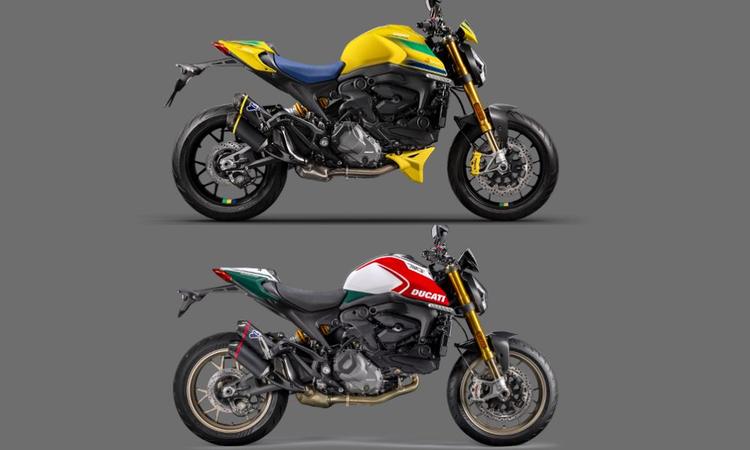 Ducati Monster 30 Anniversario, Monster Senna Edition Listed On India Website; Launch Soon डुकाटी मॉन्स्टर 30 एनिवर्सारियो ने पिछले साल अपनी वैश्विक शुरुआत की और यह केवल 500 मोटरसाइकिलों तक ही सीमित है, जबकि सेन्ना एडिशन प्रतिष्ठित ब्राजीलियाई F1 ड्राइवर को श्रद्धांजलि देता है.