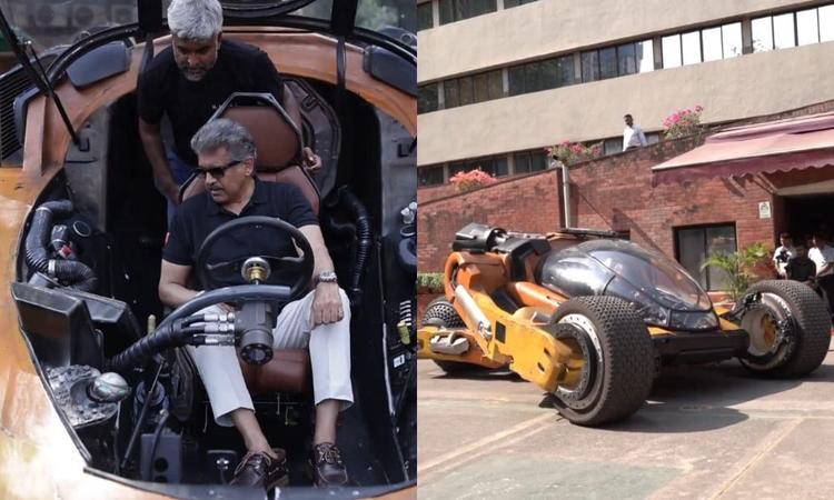 Watch: Anand Mahindra Meets Beastly 'Bujji' Car From Upcoming Kalki 2898 AD Movie महिंद्रा एंड जयम द्वारा बनी, बुज्जी ने हाल ही में किसी और का नहीं बल्कि महिंद्रा एंड महिंद्रा के चेयरमैन आनंद महिंद्रा का ध्यान खींचा है.