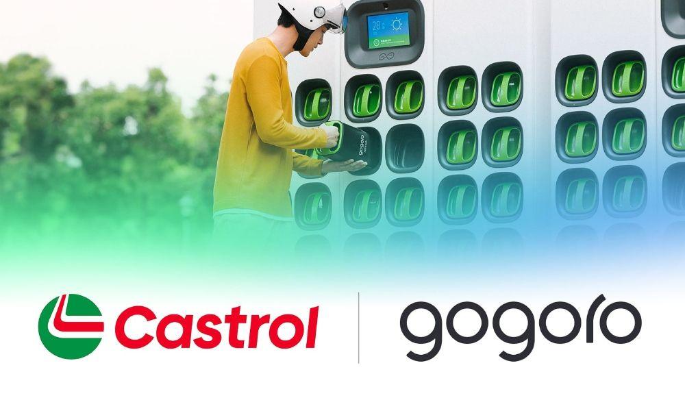 Castrol Invests $50 Million In Gogoro For Its Battery Swapping Tech 25 मिलियन डॉलर के निवेश की पहली किश्त में कैस्ट्रोल गोगोरो में 5.72 प्रतिशत हिस्सेदारी का अधिग्रहण करेगी.
