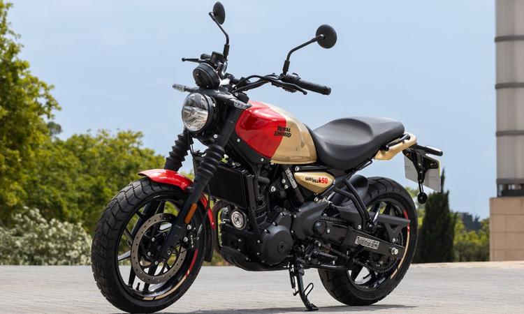 Royal Enfield Guerrilla 450: Top Five Highlights गुरिल्ला 450, हिमालयन 450 के प्लेटफॉर्म का उपयोग करके तैयार की गई पहली मोटरसाइकिल है और इसकी कीमत रु.2.39 लाख से शुरू होती हैं.