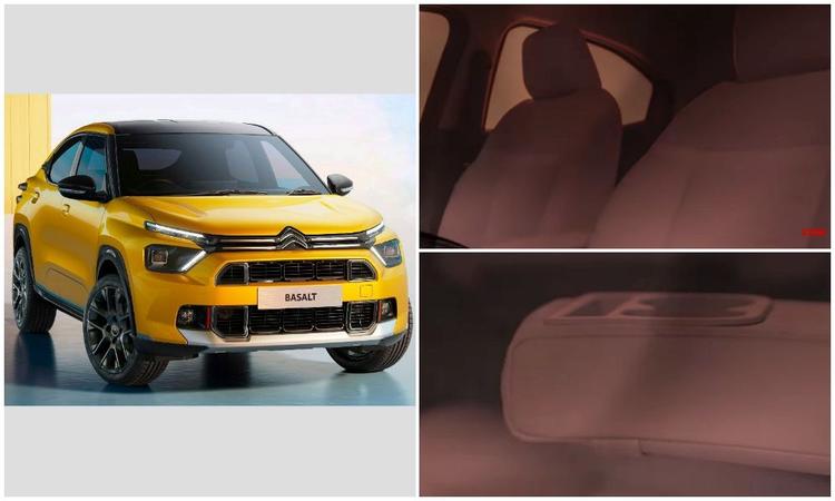 Citroen Basalt Coupe-SUV Interior Teased Ahead Of August Launch सिट्रॉएन बसॉल्ट कूपे एसयूवी 2 अगस्त को सार्वजनिक रूप से लॉन्च होगी, जब कैबिन पूरी तरह से सामने आएगा.