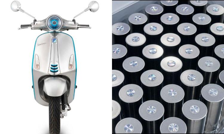 Made-in-India Vespa, Aprilia Electric Two-Wheelers To Use Amara Raja Battery Cells एलएफपी सेल का निर्माण स्थानीय रूप से तेलंगाना के दिवितिपल्ली में अमारा राजा की गीगाफैक्ट्री में किया जाएगा.