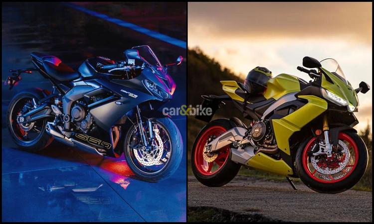 Triumph Daytona 660 Vs Aprilia RS 660: Specifications, Features And Prices Compared हम देखते हैं कि नई लॉन्च की गई ट्रायम्फ डेटोना 660 कागज पर अप्रिलिया आरएस 660 से कैसे आगे निकल जाती है.