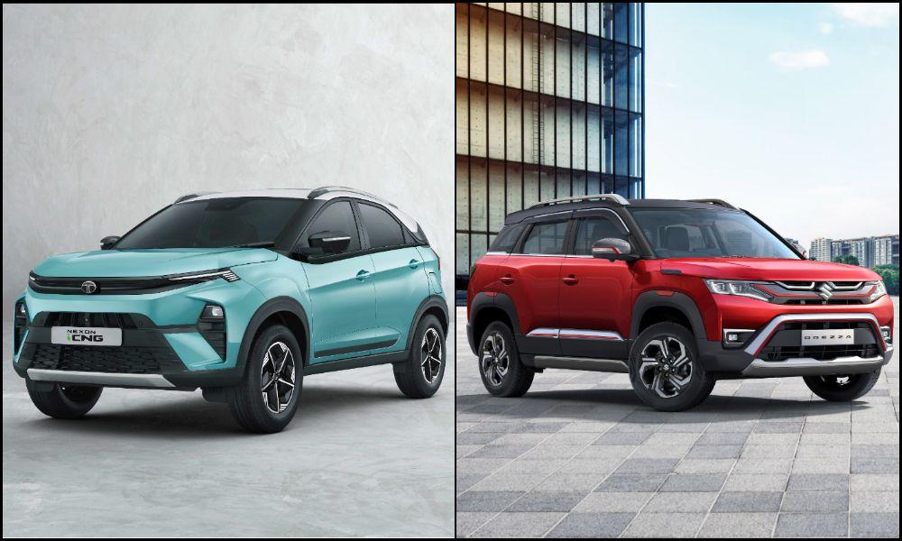 Tata Nexon iCNG vs Maruti Suzuki Brezza CNG: Specifications, Features, Price Compared सीएनजी बाजार में नेक्सॉन iCNG की प्राथमिक प्रतिद्वंद्वी मारुति सुजुकी ब्रेज़ा एस-सीएनजी है. चलिये देखते हैं कागज़ पर दोनों एसयूवी एक दूसरे से कैसे मुकाबला करती हैं.