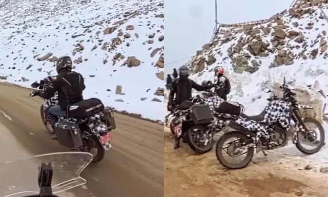 हीरो एक्सपल्स 400 भारत में टैस्टिंग के दौरान आई नज़र इंटरनेट पर सामने आए एक वीडियो ने पुष्टि की है कि हीरो मोटोकॉर्प द्वारा मोटरसाइकिल का विकास अभी भी जारी है.