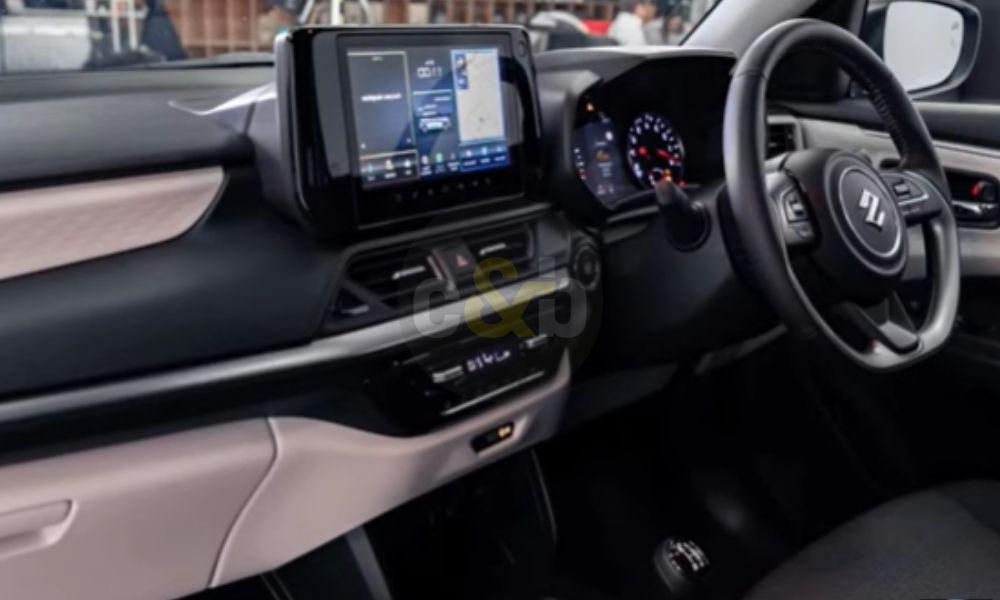 नई मारुति सुजुकी डिजायर का कैबिन लॉन्च से पहले हुआ लीक नई डिजायर के कैबिन में डुअल-टोन ट्रीटमेंट मिलेगा, जबकि फीचर्स नई स्विफ्ट की तरह प्रतीत होते हैं.