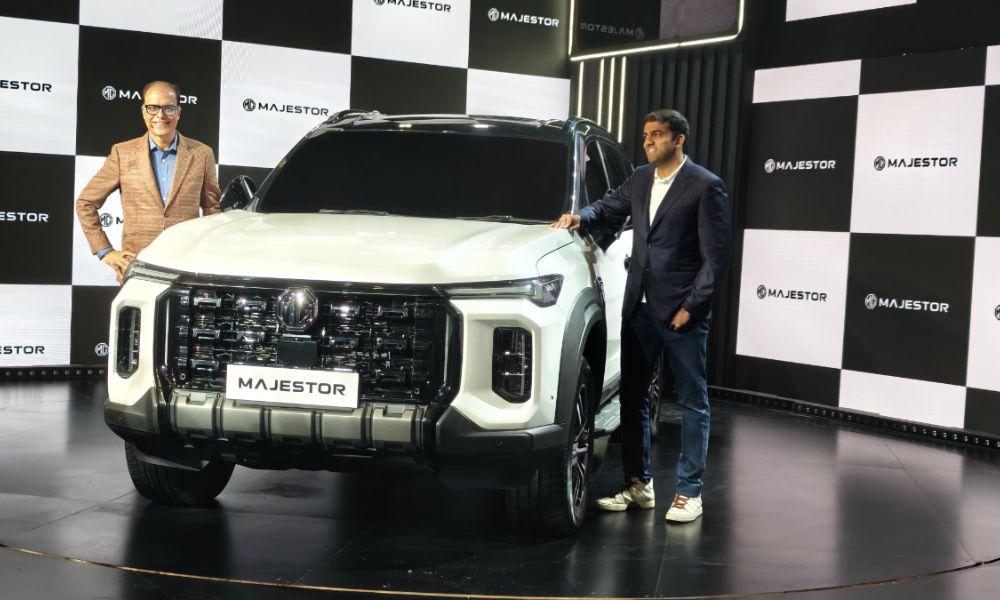 MG Majestor India Launch On February 12 भारत में 2025 भारत मोबिलिटी एक्सपो में पेश की गई, मैजेस्टर को ग्लॉस्टर के अधिक प्रीमियम विकल्प के रूप में पेश किए जाने की उम्मीद है.