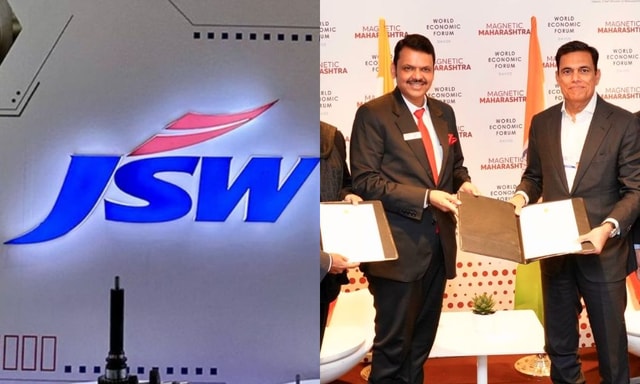 JSW महाराष्ट्र में ईवी और बैटरी प्रोडक्शन प्लांट लगाएगा; राज्य सरकार के साथ समझौता ज्ञापन पर किया हस्ताक्षर JSW महाराष्ट्र में ईवी और बैटरी प्रोडक्शन प्लांट लगाएगा; राज्य सरकार के साथ समझौता ज्ञापन पर किया हस्ताक्षर