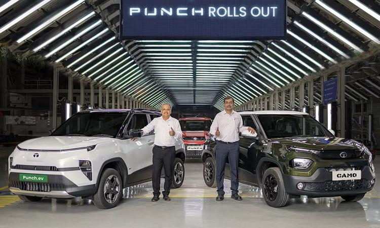 Tata Punch Surpasses 5 Lakh Units Production Milestone टाटा मोटर्स ने 2021 में लॉन्च होने के बाद से पंच माइक्रो एसयूवी की 5 लाख कारों का निर्माण किया है.