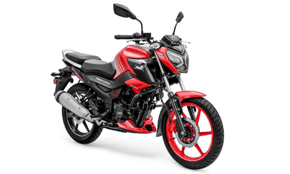 New TVS Raider Variant Launched at Rs 93,800; Gets Dual Discs, New Livery and More टीवीएस रेडर 125 सीसी का नया वैरिएंट कम्यूटर बाइक का अब तक का सबसे आधुनिक वैरिएंट है.
