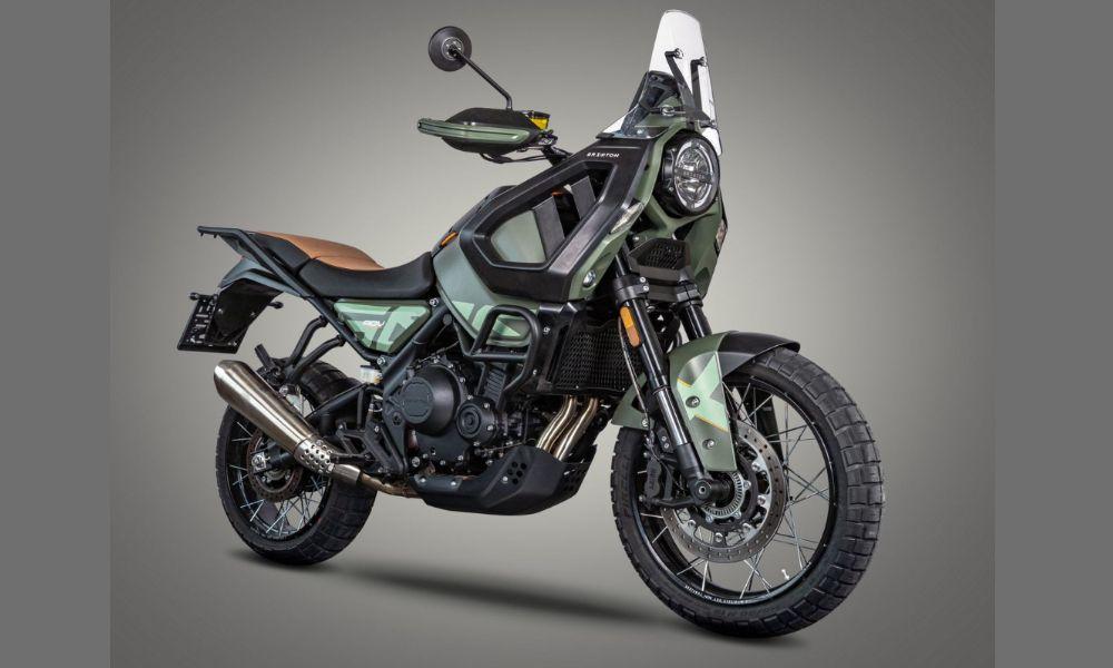 भारत आने वाली ब्रिक्सटन स्टॉर 500 हुई पेश, दिसंबर में शुरू होगी प्री-बुकिंग ब्रिक्सटन मोटरसाइकिल्स ने अपनी पहली मध्यम क्षमता वाली एडवेंचर मोटरसाइकिल, बिल्कुल नई स्टॉर 500 को पेश किया है, जिसे राजमार्गों और पगडंडियों दोनों पर चलने के लिए डिजाइन किया गया है.