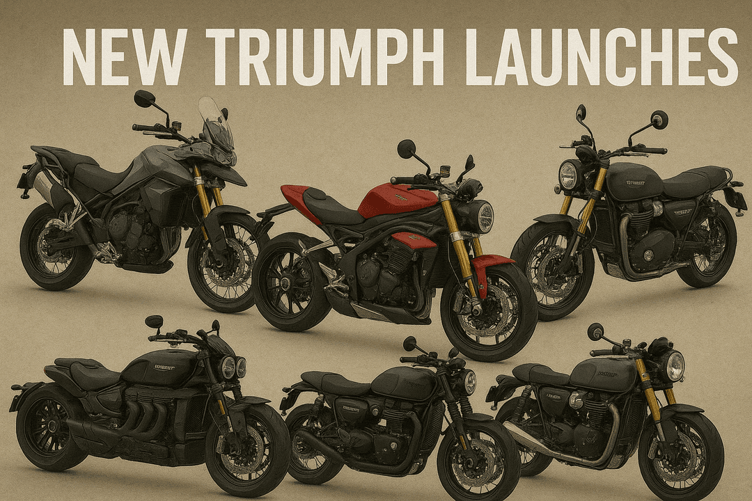 Triumph to Unveil 29 New Motorcycles in Next 6 Months 29 पेश में से 7 को निर्माता द्वारा पहले ही पेश किया जा चुका है.
