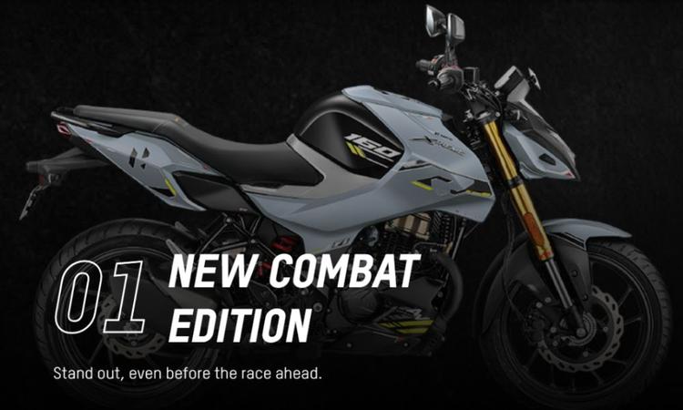 Hero Xtreme 160R 4V Combat Edition Unveiled; Gets Ride Modes, Cruise Control and More! हालांकि हीरो ने अपने सोशल मीडिया प्लेटफॉर्म और वेबसाइट पर नए वेरिएंट का खुलासा कर दिया है, लेकिन कीमतों की घोषणा अभी तक नहीं की गई है.