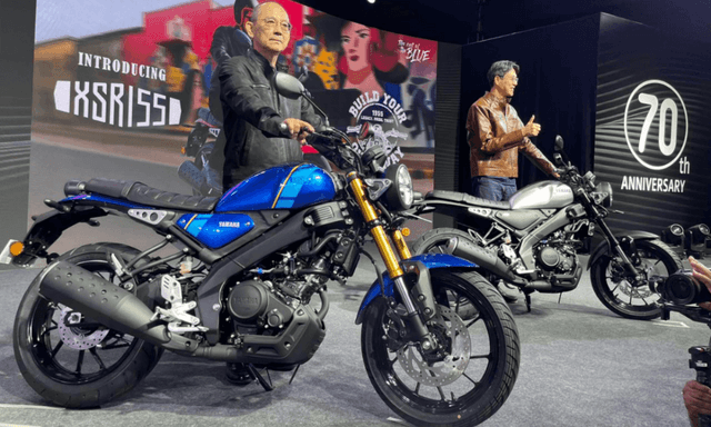 यामाहा XSR 155 भारत में रु.1.50 लाख में हुई लॉन्च XSR 155 ने R15 और MT-15 के साथ अपने आधार को साझा करती है.