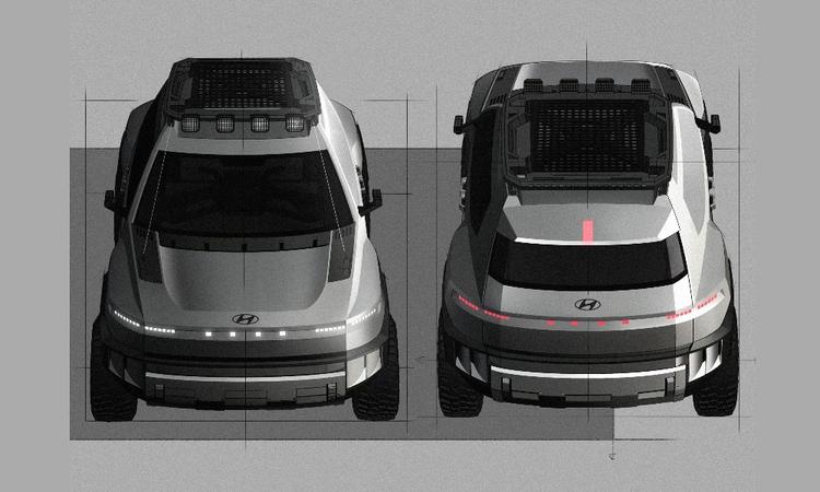Hyundai Crater Concept Previewed; To Preview Upcoming Off-Roader क्रेटर कॉन्सेप्ट का प्रदर्शन आगामी लॉस एंजिल्स ऑटो शो 2025 में 20 नवंबर को होगा.