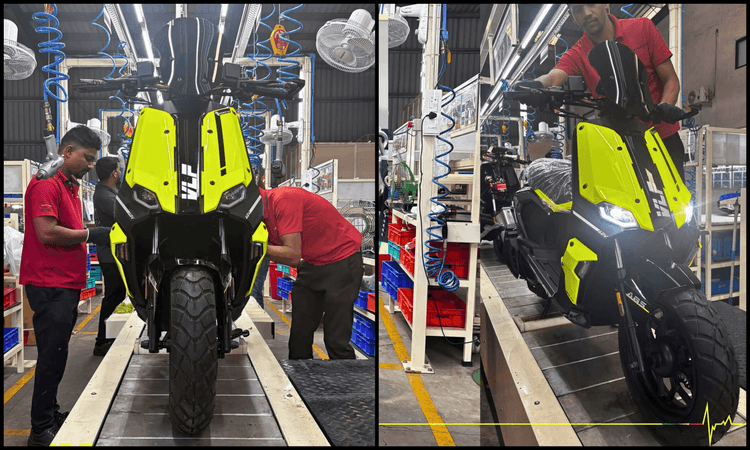 VLF Mobster 135 Production Begins At Kolhapur Plant अक्टूबर 2025 में लॉन्च होने के बाद मोबस्टर 135 का निर्माण शुरू हो गया है.