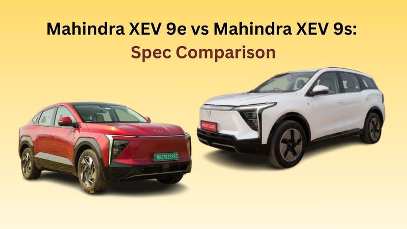 महिंद्रा XEV 9e बनाम XEV 9s: कीमत, फीचर्स और रेंज की तुलना महिंद्रा XEV 9e बनाम XEV 9s: कीमत, फीचर्स और रेंज की तुलना