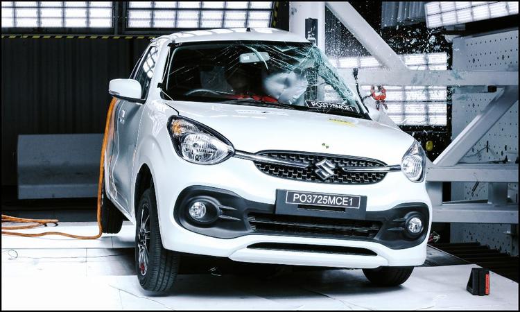 Maruti Suzuki Celerio Secures Three-Star Rating In Global NCAP Crash Tests छह एयरबैग वाले मॉडल को बड़ों के लिए 3-स्टार और बच्चों के लिए 2-स्टार सुरक्षा रेटिंग मिली; डुअल एयरबैग वाले मॉडल को 2-स्टार रेटिंग दी गई है.