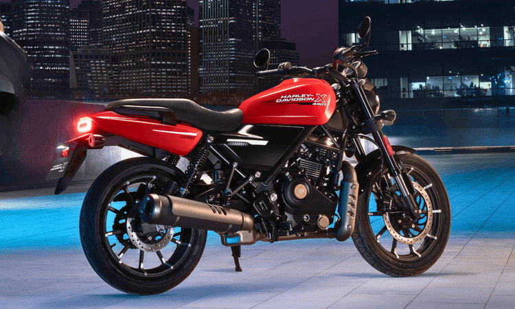 New Harley Davidson X440T Unveiled Ahead Of Launch X440T में बदला हुआ रियर-एंड है और इसका लुक X440 मोटरसाइकिल जैसा ही है.