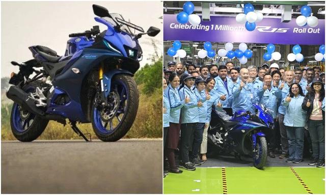 यामाहा ने भारत में 10 लाख R15 बनाने का आंकड़ा पार किया जापानी बाइक निर्माता के सूरजपुर प्लांट ने पहली बाइक के निर्माण के 16 साल बाद, एंट्री-लेवल स्पोर्ट बाइक का दस लाखवां मॉडल तैयार किया है.