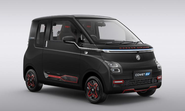 MG Comet EV Blackstorm Launched At Rs 9.81 Lakh कॉमेट ईवी ब्लैकस्टॉर्म एडिशन प्राप्त करने वाला ब्रांड के लाइनअप में चौथा मॉडल है.