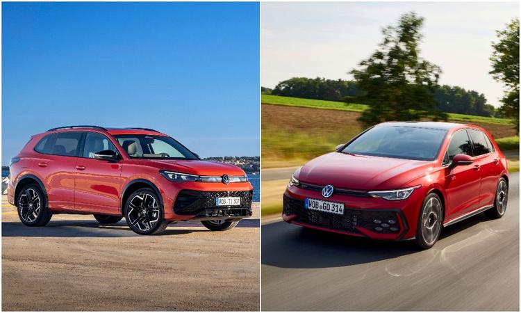Volkswagen Golf GTI, New-Gen Tiguan R-Line India Launch Confirmed For 2025 नई पीढ़ी की फोक्सवैगन टिगुआन दूसरी तिमाही में रैपिड गोल्फ जीटीआई हैचबैक के साथ सबसे महंगे आर-लाइन के रूप में भारत में आएगी.