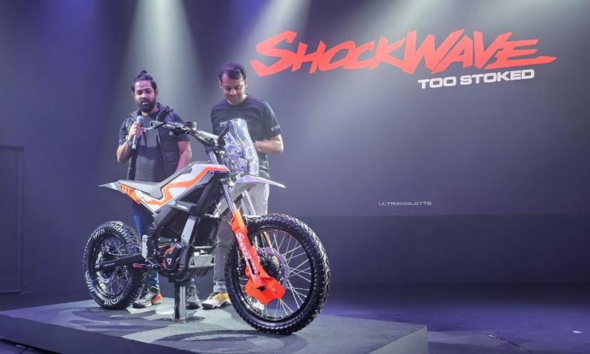 अल्ट्रावॉयलेट शॉकवेव भारत में रु.1.50 लाख में हुई लॉन्च अल्ट्रावॉयलेट शॉकवेव भारत में रु.1.50 लाख में हुई लॉन्च